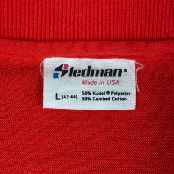 Vintage B-52 Stratofortress Polo Shirt Adult SMALL Red 524th Bomb Squadron USA - Picture 4 of 9